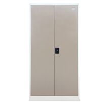 STEELEN Μεταλλική Ντουλάπα 70x40x171cm Πάχους 0.6mm/0.8mm (πάτωμα) ΧΩΡΙΣ ΠΟΔΙΑ Γαλβανιζέ με 4 Ράφια - 5 Αποθηκευτικοί Χώροι Taupe-Μπεζ