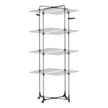 Απλώστρα Ρούχων 72x72x181cm 40m Άπλωμα Τηλεσκοπική Αλουμινίου με Ρόδες Βάρος 3.6kg UFO 40 Filplast Ιταλίας