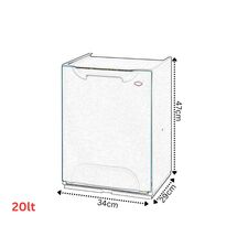 ARTPLAST Ιταλίας Κάδος Ανακύκλωσης Απορριμμάτων Κουζίνας 34x29x47cm 46lt Πλαστικός RATTAN Λευκό