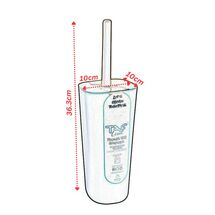 Πιγκάλ 10x10x36.3cm Ανθράκι-Καφέ Ελλάδας