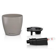 LECHUZA Classico Color 14 Επιτραπέζια Γλάστρα Ø15x14cm Αυτοποτιζόμενη Sand Brown Γερμανίας