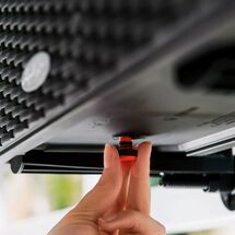 LECHUZA Balconera Cottage 40 Ζαρντινιέρα 40x19x19cm Αυτοποτιζόμενη με Δοχείο Φύτευσης Sand Brown Γερμανίας