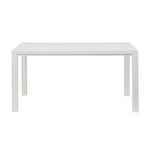 TOOMAX DAVIDE Ορθογώνιο Τραπέζι 147x88x74cm Πλαστικό Βάρος 12.5kg Όψη Φυσικού Ξύλου Λευκό Ιταλίας