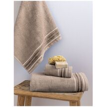 Palamaiki Σετ Πετσέτες (30X50, 50X90, 70X140) DANT FOG Μπεζ