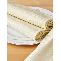 Palamaiki Σετ 6 Πετσέτες Φαγητού Formal Dinner 50x50 WATER CHERRY Κόκκινο