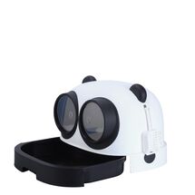 VESTA Τουαλέτα Γάτας Κλειστή 54x43.7x39cm Λευκό Πάγου - Μαύρο