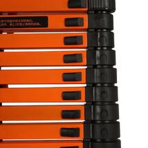 VESTA Τηλεσκοπική Σκάλα 2.7m Μεταλλική με 7 Σκαλιά Βάρος 7kg MAX Αντοχή 150kg EN131