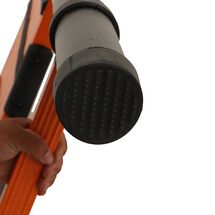 VESTA Τηλεσκοπική Σκάλα 3.5m Μεταλλική με 9 Σκαλιά Βάρος 9.8kg MAX Αντοχή 150kg EN131