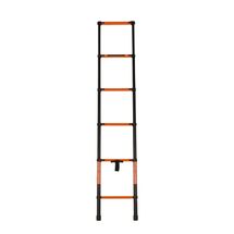 VESTA Τηλεσκοπική Σκάλα 2.3m Μεταλλική με 6 Σκαλιά Βάρος 6kg MAX Αντοχή 150kg EN131