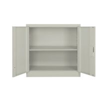 STEELEN LITE Μεταλλική Ντουλάπα 90x40x90cm Πάχους 0.4mm με 1 Ράφι  ΧΩΡΙΣ ΠΟΔΙΑ - 3 Αποθηκευτικοί Χώροι