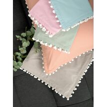 Palamaiki Παπλωματοθήκη Μονή 170x240 PON-PON ROSE Ροζ