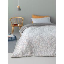 Palamaiki Κουβερτα Fleece Μονή Φωσφοριζέ 160x220 TRIP Γκρι