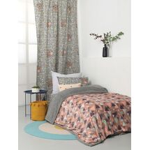 Palamaiki Κουβερτοπαπλωμα Μονό 160x220 BLAKE PINK Φούξια