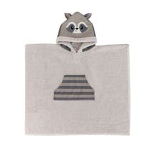 Palamaiki Poncho Kids Bath RACOON Γκρι