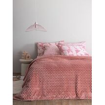 Palamaiki Κουβέρτα Fleece 160x220 ASTER ROSE Ροζ