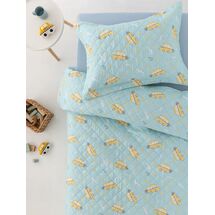 Palamaiki Κουβερλί ημίδιπλο MCR361 160x220 MICROS Γαλάζιο