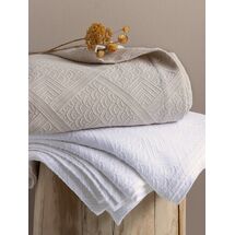 Palamaiki Κουβέρτα 250x260 CARLA IVORY Μπεζ