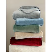 Palamaiki Κουβέρτα Βελουτέ 160x220 DREAM VELOUR/3 OLIVE Πράσινο