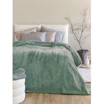 Palamaiki Κουβέρτα Βελουτέ 220x240 DREAM VELOUR/3 OLIVE Πράσινο
