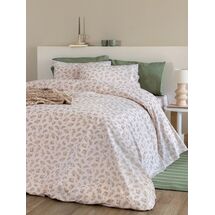 Palamaiki Σετ Παπλωματοθήκη Υπέρδιπλη Fashion Life 240x250 FL6257 Σομόν