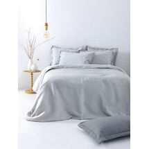 Palamaiki Κουβέρτα Matelasse 170X260 ZOE SILVER Γκρι