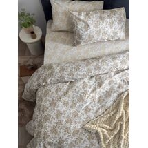 Palamaiki Σετ Υπέρδιπλα Σεντόνια Fashion Life 240x260 FL6279 Με Λάστιχο Μπεζ