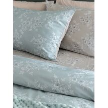 Palamaiki Σετ Υπέρδιπλα Σεντόνια Fashion Life 240x260 FL6280 Χωρίς Λάστιχο Γαλάζιο