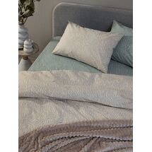 Palamaiki Σετ Υπέρδιπλα Σεντόνια Fashion Life 240x260 FL6286 Χωρίς Λάστιχο Μπεζ