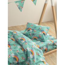 Palamaiki Σετ Μονά Σεντόνια My Kingdom 170x260 MK774 Με Λάστιχο