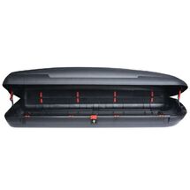 ARTPLAST ITALY Μπαγκαζιέρα Οροφής Αυτοκινήτου 480lt Πλαστική 200.5x79x38cm MAX Φορτίο 75kg Ανθρακί-Μαύρο Πιστοποιήσεις TUV/GS ISO/PAS 11154:2006