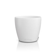 LECHUZA Cachepot Deco 21 Επιτραπέζια Γλάστρα Ø22x21cm Λευκή Γερμανίας