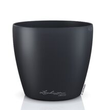 LECHUZA Cachepot Deco 43 Επιτραπέζια Γλάστρα Ø42x40cm Ανθρακί Γερμανίας