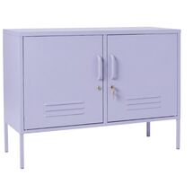 STEELEN COLOR Metal Sideboard 100x40x70cm 0.4mm Thickness Interior with Lilac