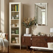 STEELEN COLOR Μεταλλική Ντουλάπα - Βιβλιοθήκη  50x35x190cm Πάχους 0.8mm Εσωτερικού Χώρου με Πόδια White