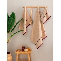 Palamaiki Σετ Πετσέτες (30X50, 50X90, 70X140) FIVI BEIGE Μπεζ