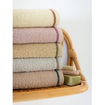 Palamaiki Σετ Πετσέτες (30X50, 50X90, 70X140) ROS BEIGE Μπεζ