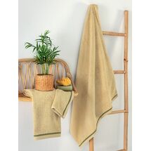 Palamaiki Σετ Πετσέτες (30X50, 50X90, 70X140) ROS BEIGE Μπεζ