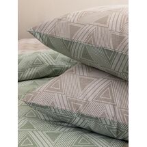 Palamaiki Σετ Μονά Σεντόνια Fashion Life 170x260 FL6298 Με Λάστιχο Πράσινο