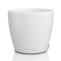 LECHUZA Cachepot Deco 35 Επιτραπέζια Γλάστρα Ø35x33cm Λευκή Γερμανίας