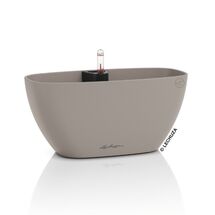 LECHUZA Navio Color 10 Επιτραπέζια Γλάστρα 29x14x14cm Αυτοποτιζόμενη με Δοχείο Φύτευσης Sand Brown Γερμανίας