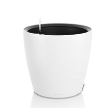 LECHUZA Classico Color LS 50 Επιτραπέζια Γλάστρα Ø49x46cm Αυτοποτιζόμενη με Δοχείο Φύτευσης Λευκή Ματ Γερμανίας