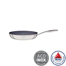 TRAMONTINA Τηγάνι Grano Induction Ø27x9.6cm 2.2L Tri-Ply Body Ανοξείδωτο Ατσάλι με Γραφίτη Κεραμική Επίστρωση 2.2L 1.1kg