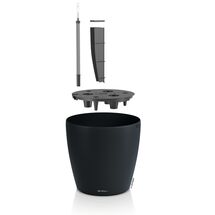 LECHUZA Classico ECO 50 Επιδαπέδια Γλάστρα Ø49x46cm Αυτοποτιζόμενη Dark Grey Γερμανίας