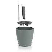 LECHUZA Classico ECO 50 Επιδαπέδια Γλάστρα Ø49x46cm Αυτοποτιζόμενη Light Grey Γερμανίας