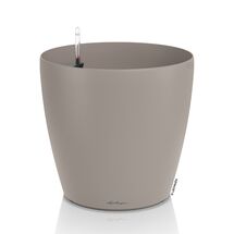 LECHUZA Classico 50 Επιδαπέδια Γλάστρα Ø50x46cm Αυτοποτιζόμενη Sand Brown Γερμανίας