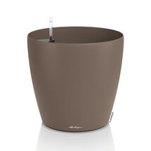 LECHUZA Classico 50 Επιδαπέδια Γλάστρα Ø50x46m Αυτοποτιζόμενη Nutmeg Γερμανίας