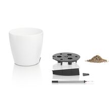 LECHUZA Classico 50 Επιδαπέδια Γλάστρα Ø50x46cm Αυτοποτιζόμενη Λευκή Γερμανίας