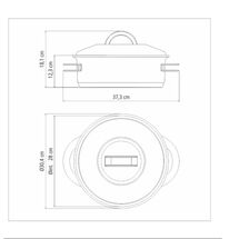 TRAMONTINA Κατσαρόλα Ρηχή Solar Induction Ø30.4x18.1cm 7.1lt Ανοξείδωτο Ατσάλι με Τριπλή Βάση & Καπάκι 3.2kg