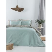 Palamaiki Κουβερλί ημίδιπλο 160x240 ELLA JADE Πράσινο