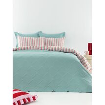 Palamaiki Κουβερλί υπέρδιπλο 220x240 SAM DENIM Πράσινο